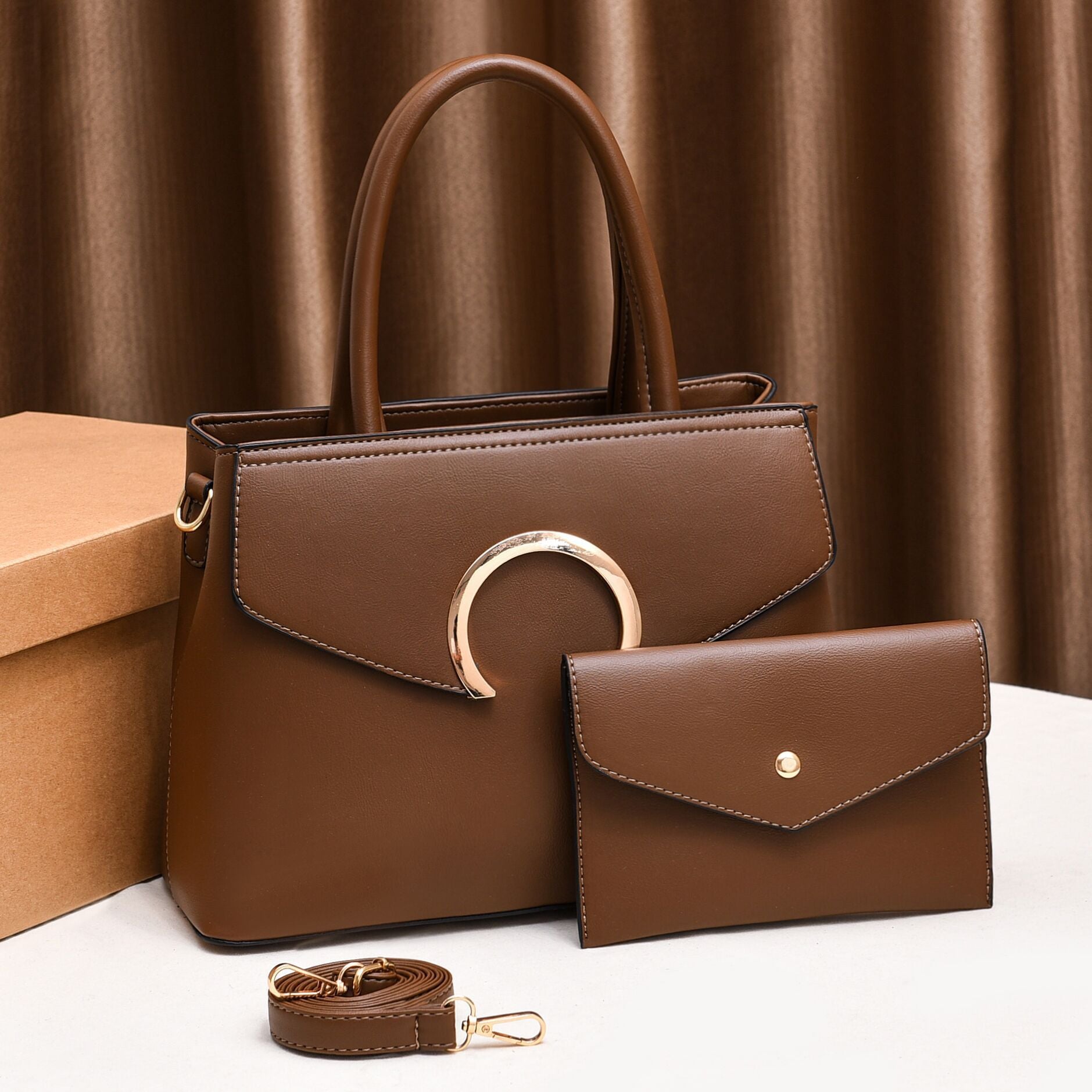 Wholesale PU Pure Color Mother Bag